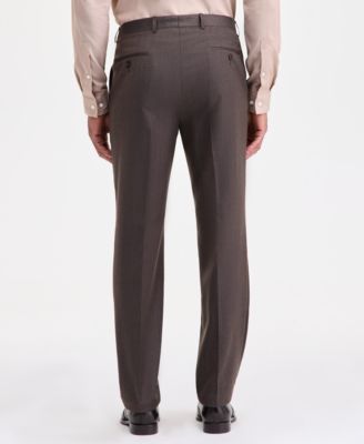 Men's Classic-Fit Wool-Blend Suit Separate Pants