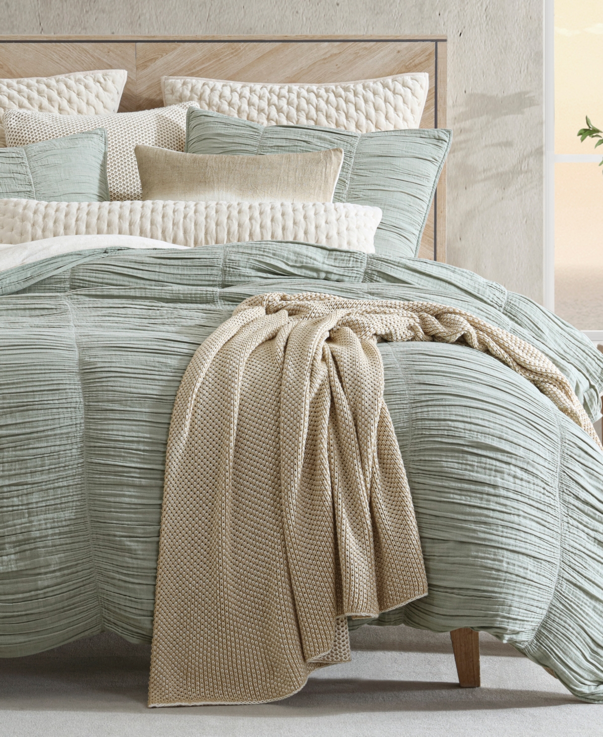 Dkny Pure Velveteen Accent Pillow In Orange Crush