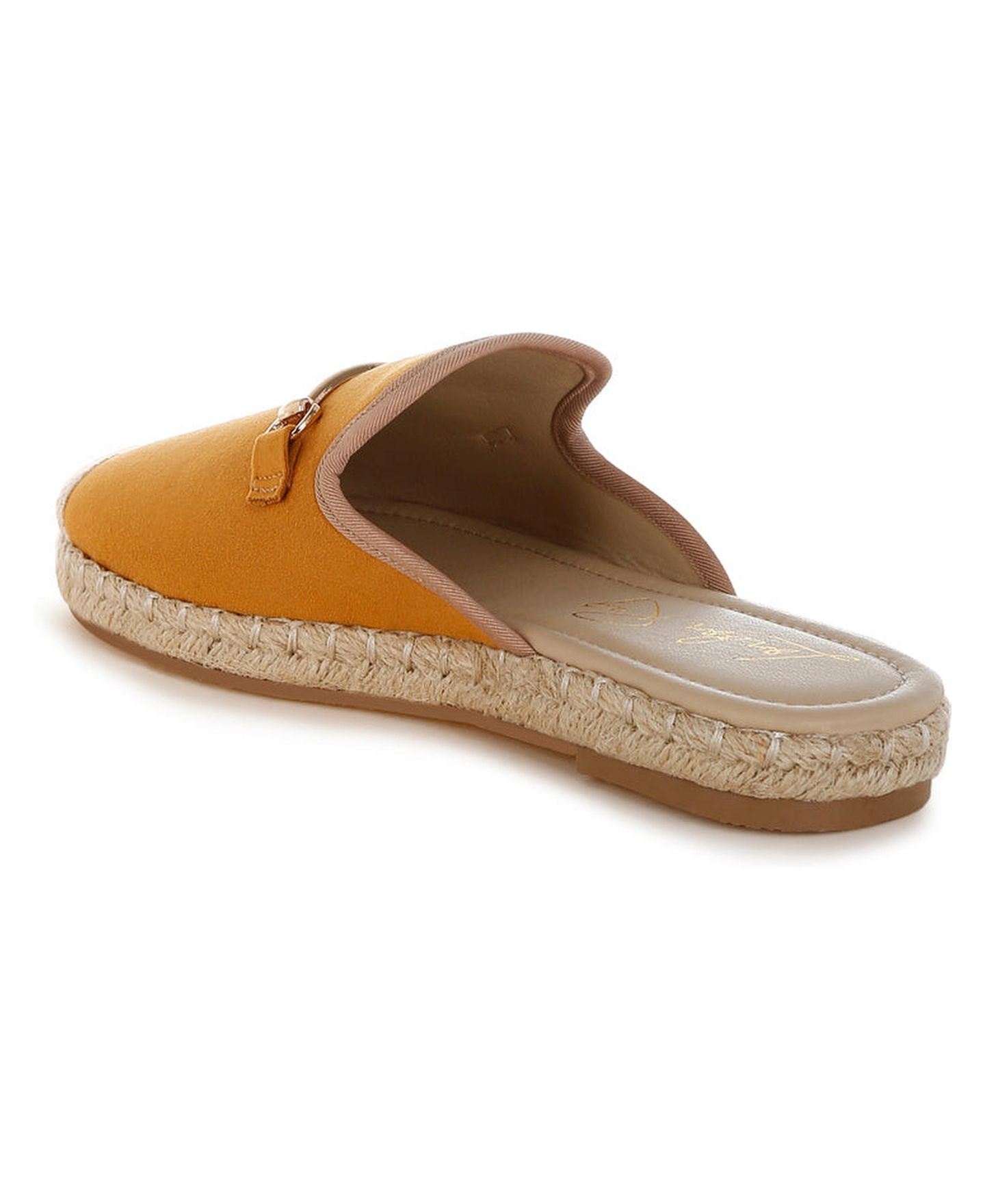 Женские сабо London Rag Nazaya Horsebit Detail Espadrilles Mules, цвет: Бежевый / Хаки — фото 3