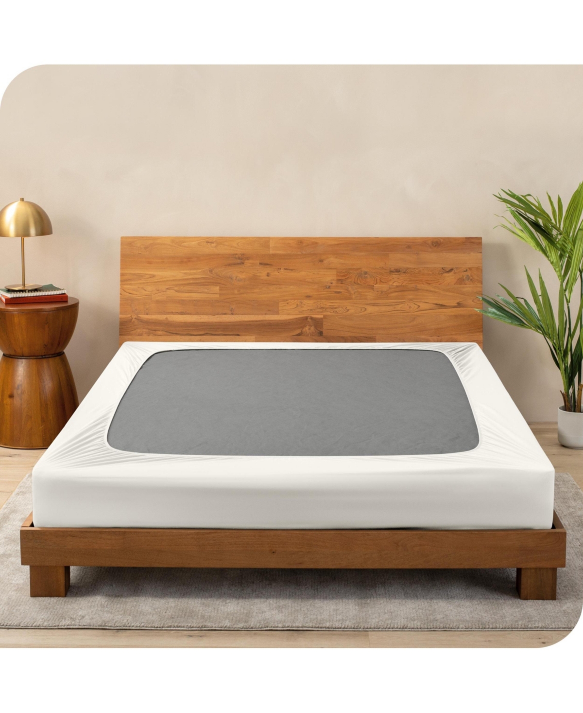 Bare Home Wrap Around Box Spring Cover