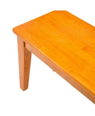 Modern Dining Bench with Tapered Legs for Stylish Dining Room Seating