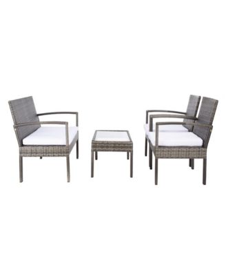 Bassey 4PC Outdoor Living Set