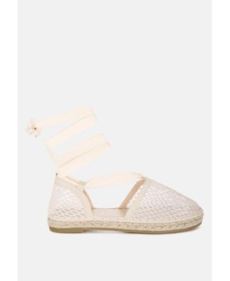 Sonara Mesh Flat Espadrille Sandals