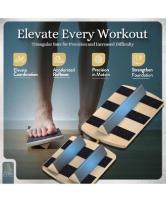 Foot & Ankle Strengthener Balance Board – Durable Foot Stretcher for Plantar Fasciitis Relief & Foot Health | Exercise Videos & Travel Bag