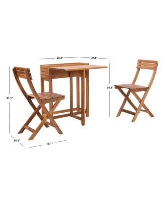 Walten Flower Shelf Outdoor Bistro Set