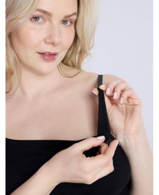 Plus Size Clip Down Nursing Tank Top Cami - 2 Pack - Motherhood