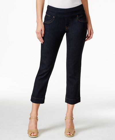 Style & Co Pull-On Capri Jeans, Only at Macy's - Jeans - Women - Macy's