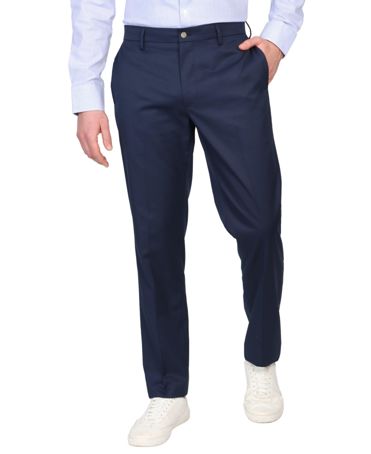 Men's Tailored Stretch Dress Pants - Midnight sky