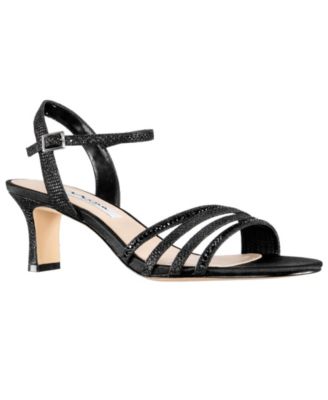 Nina - NELENA SANDAL LIGHT GOLD METALLIC FABRIC