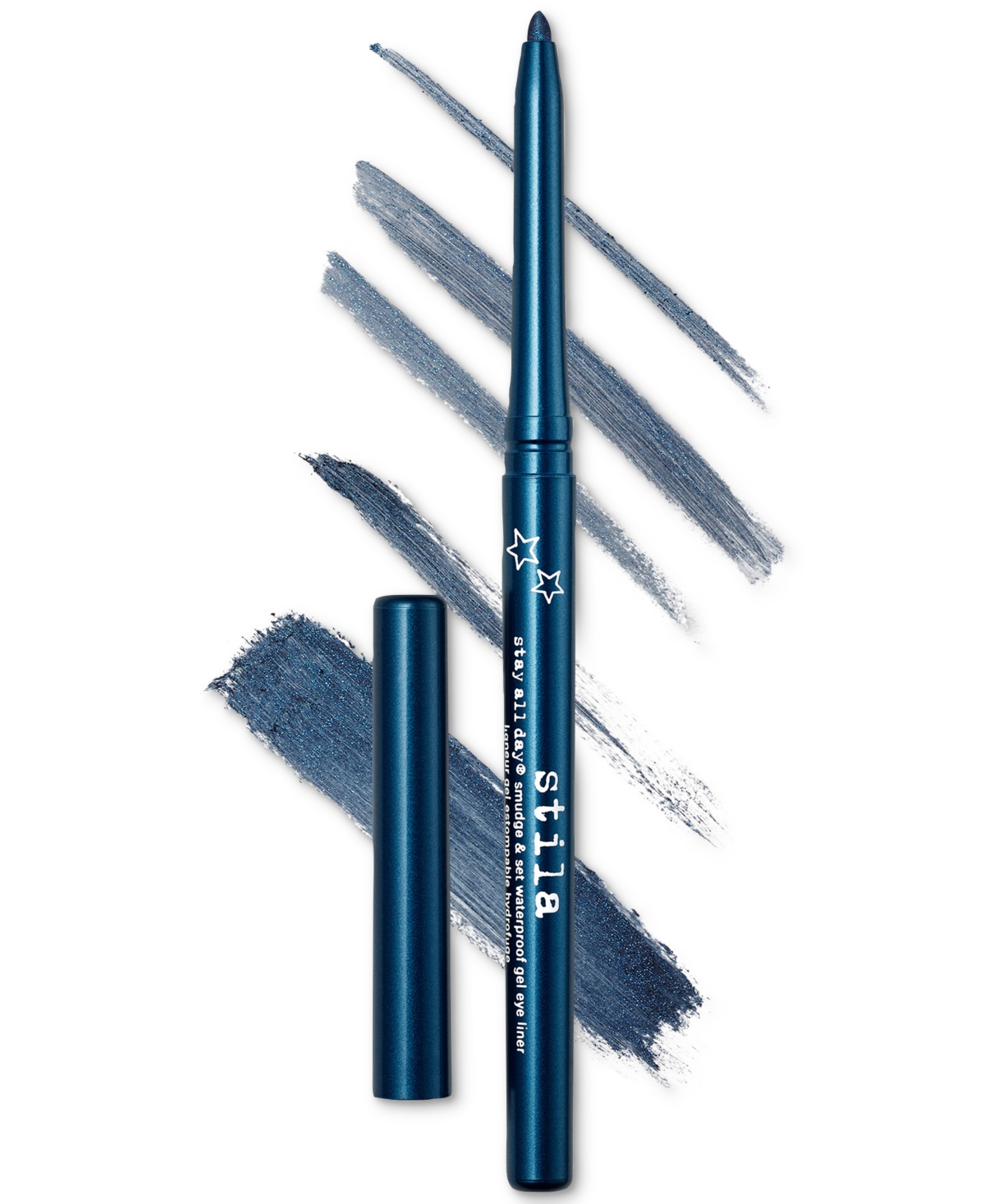 Shop Stila Stay All Day Smudge & Set Waterproof Gel Eye Liner In Electric Lapis