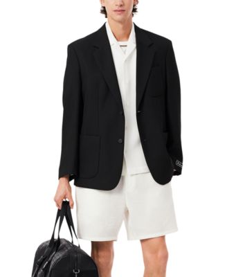 Men's Relaxed-Fit Waffle-Fabric Shorts