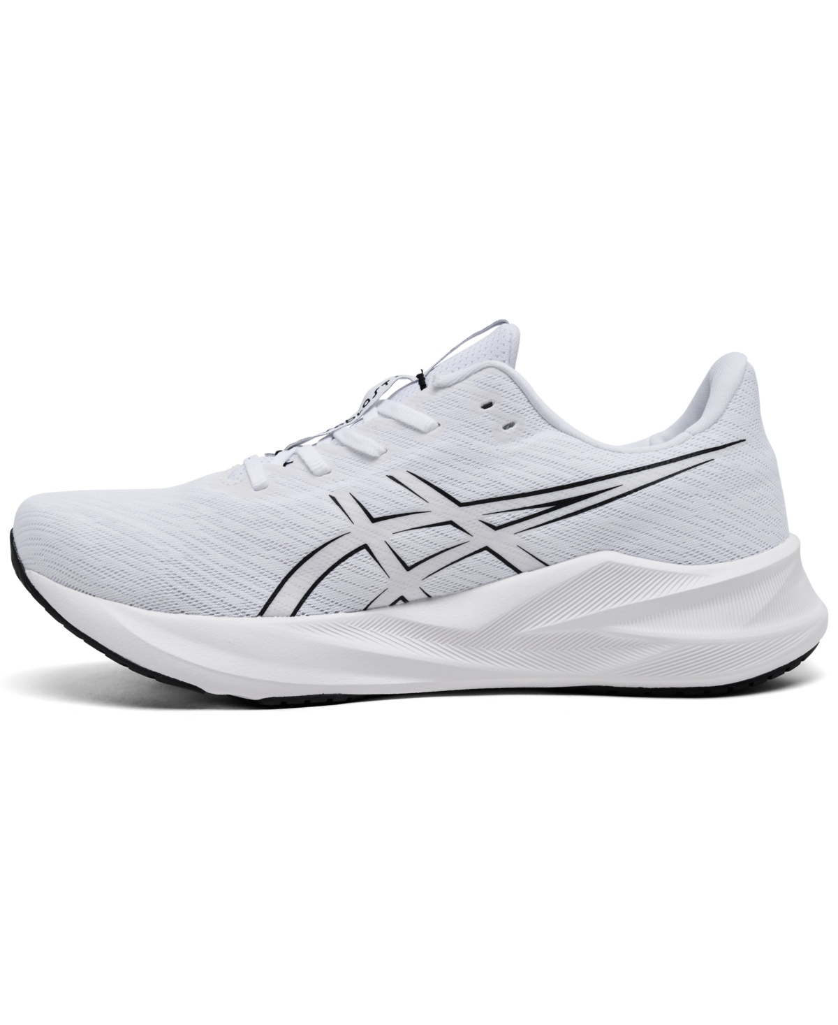 Asics Men's Versablast 4 Running Sneakers From Finish Line In White,black