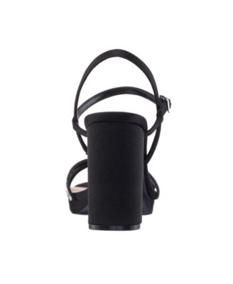 Women's Steven Rhinestones Block Heel Platform Sandals