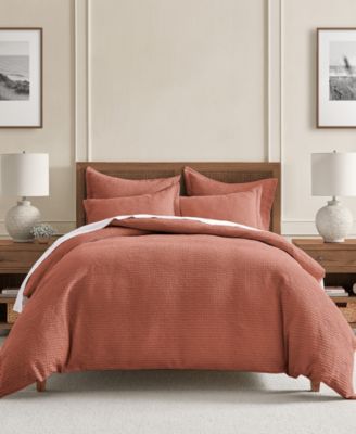 Home Cloud Waffle Textured 3-Pc. Comforter Set, Full/Queen