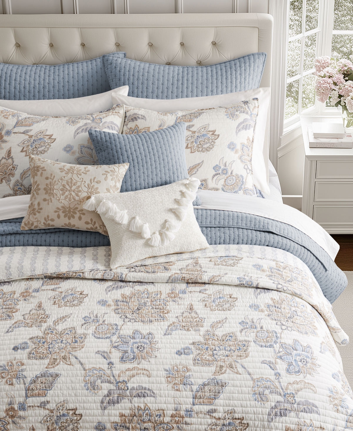 Levtex Selesta Reversible 2-pc. Quilt Set, Twin/twin Xl In Blue