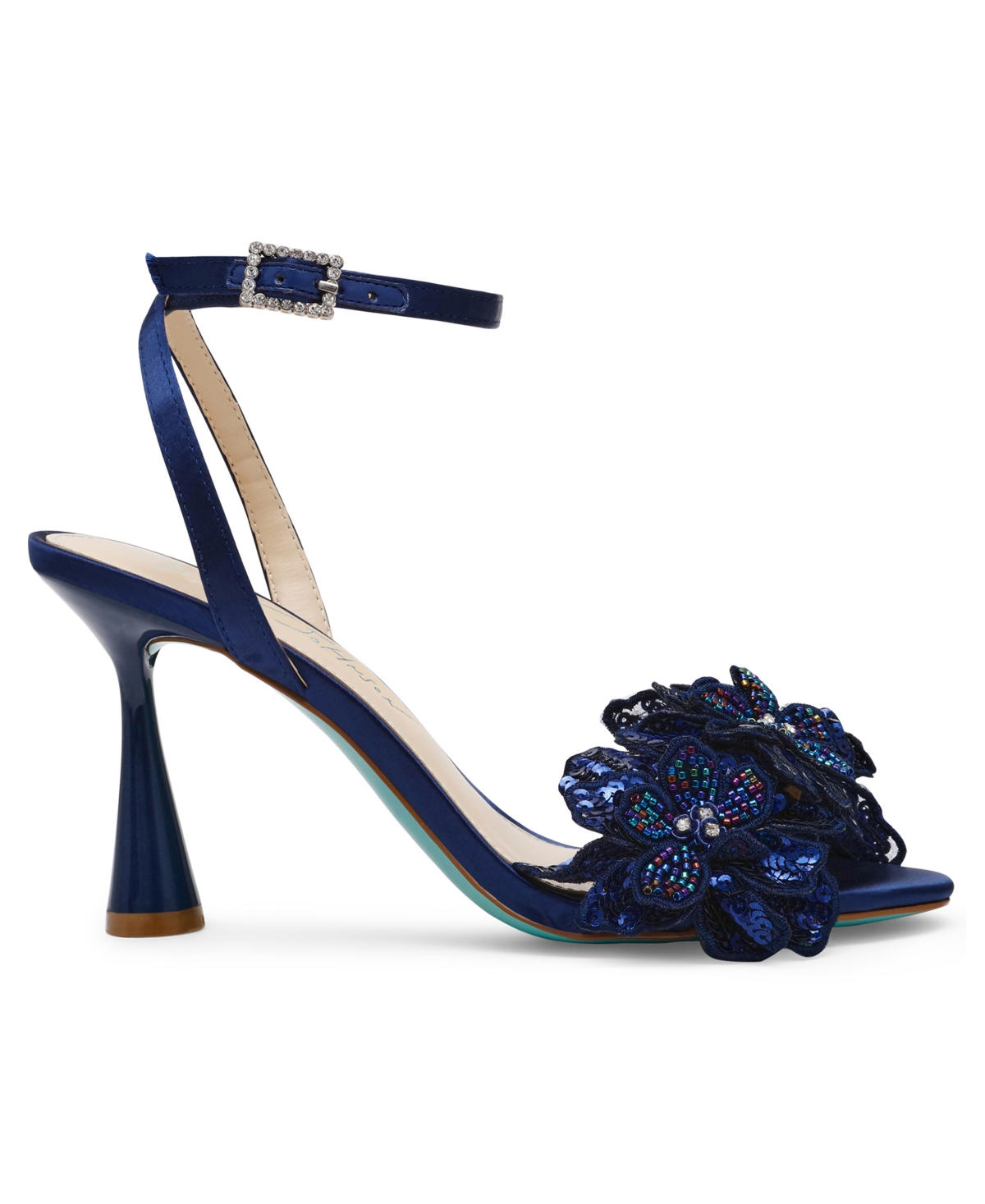 BETSEY JOHNSON WOMEN'S CALI FLOWER DRESS SANDALS 