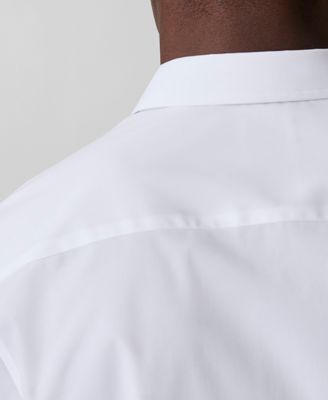 Men's Slim Fit Supima Stretch Long Sleeve Button-Front Shirt