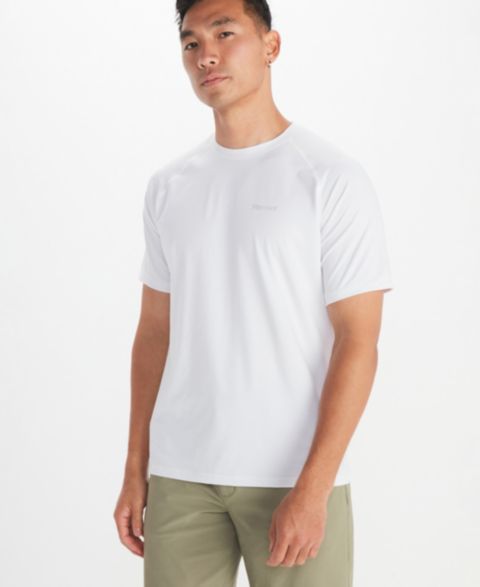 Мужская футболка Marmot Windridge Short-Sleeve, цвет: Белый