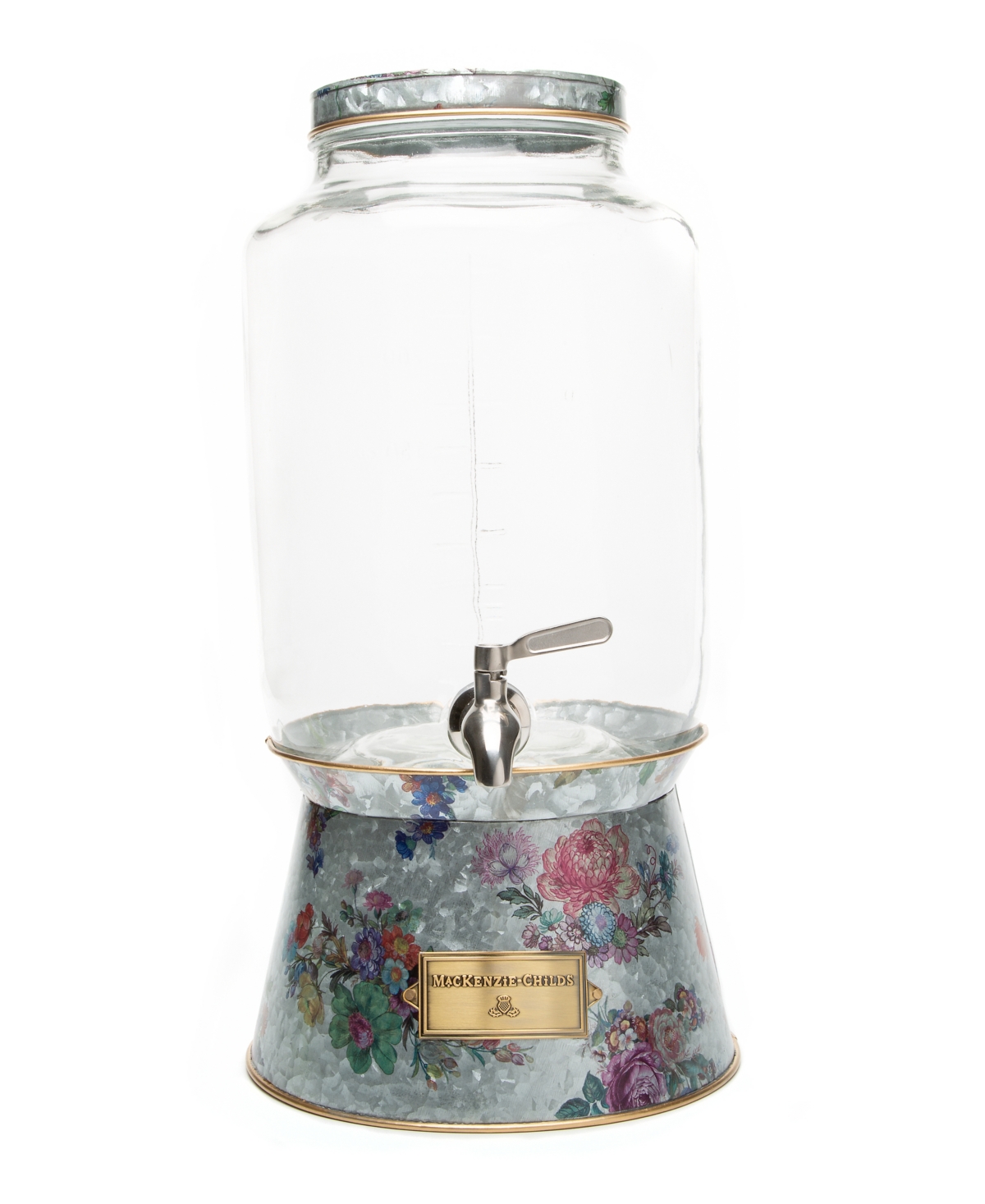 Mackenzie-childs Flower Market Galvanized Beverage Dispenser