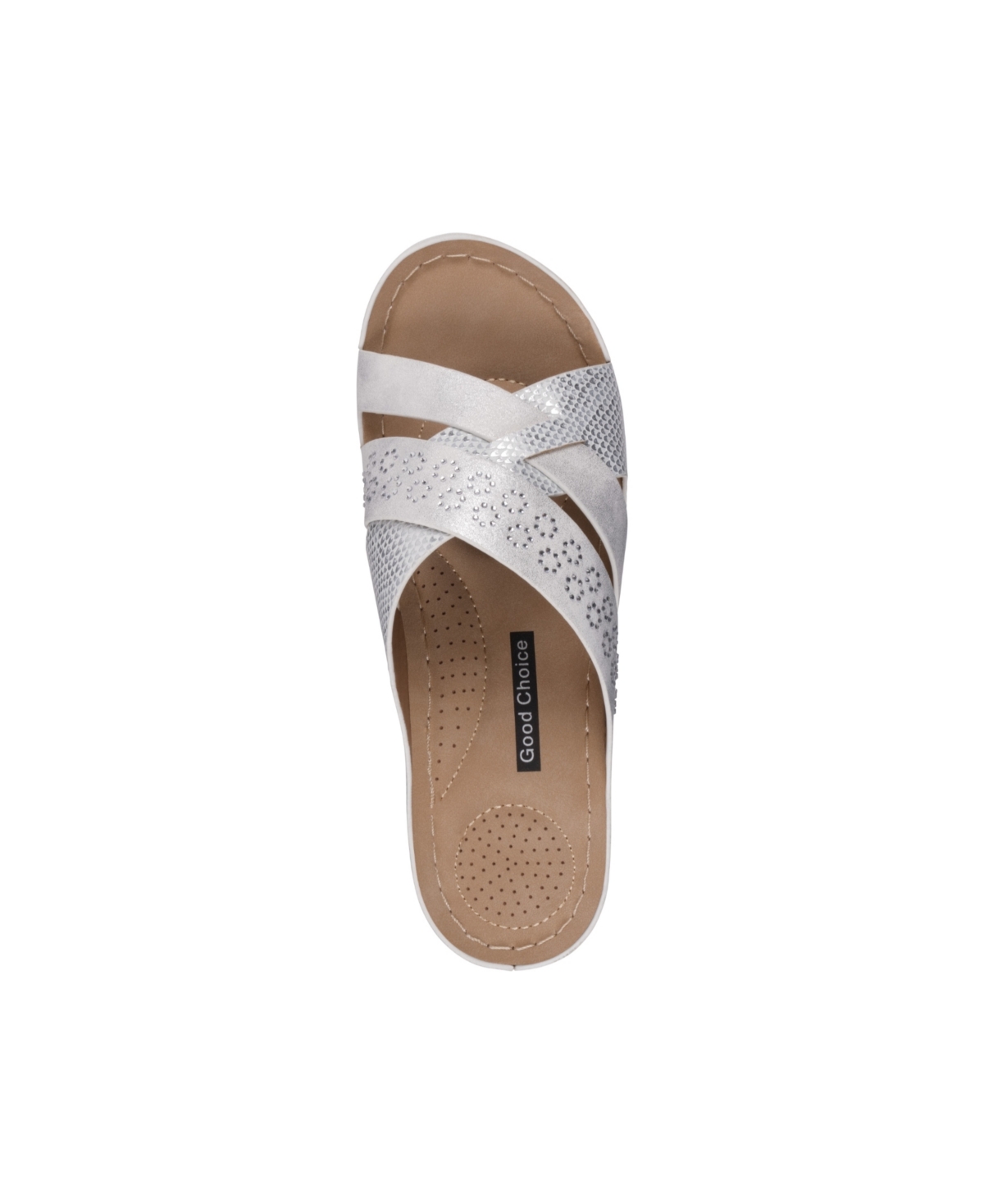 Gc Shoes Women's Soraya Strappy Wedge Sandals In White