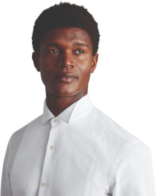 Men's Slim-Fit Tuxedo Dress Shirt