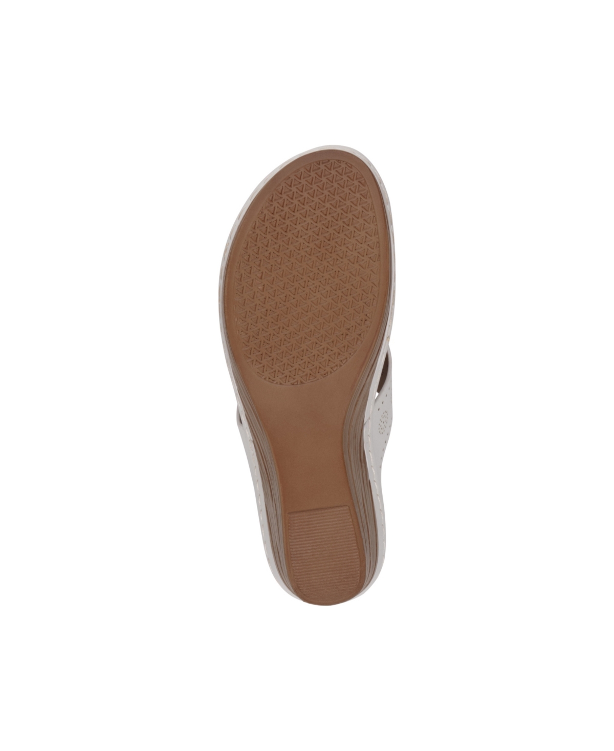 Gc Shoes Willa Flower Wedge Sandal In White