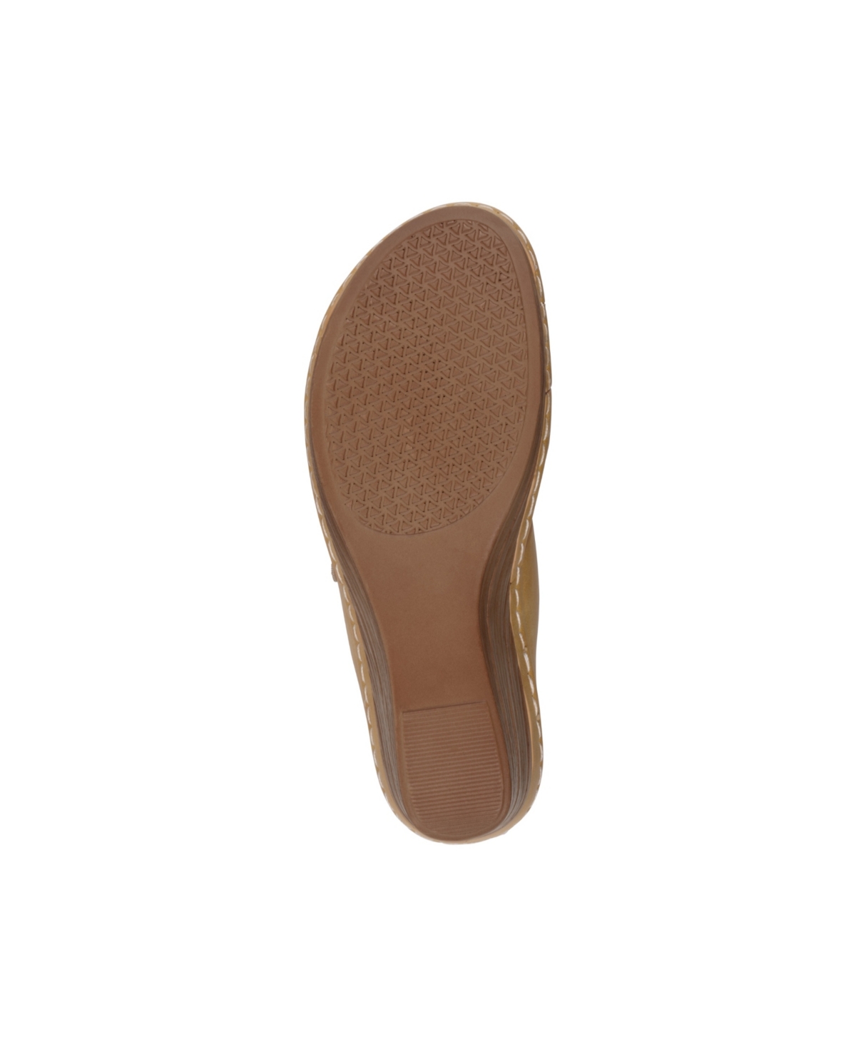Gc Shoes Halia Wedge Sandal In Yellow