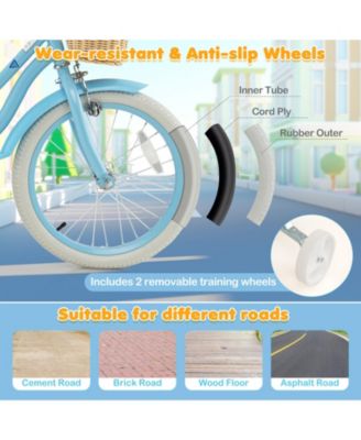 18-Inch Kids Bike - Training Wheels & Adjustable Seat