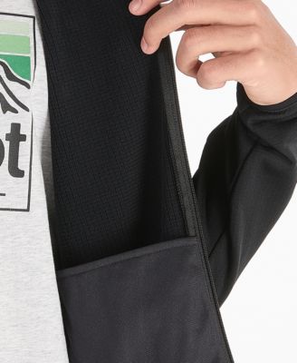 Leconte Fleece Zip Front Track Jacket