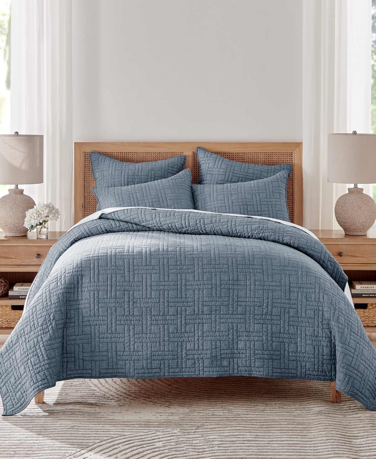 Levtex Melange Stitch Stitching 2-pc. Quilt Set, Twin/twin Xl