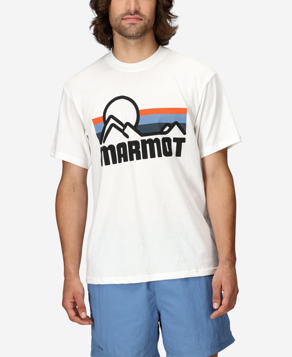 Marmot Men's Coastal Short Sleeve T-shirt In White