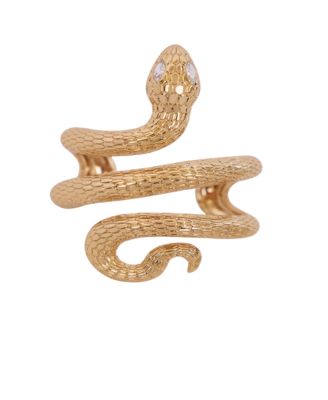 Serpentina Cubic Zirconia Cuff Bracelet