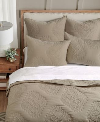 Muslin Stitch 2-Pc. Sham Set, European