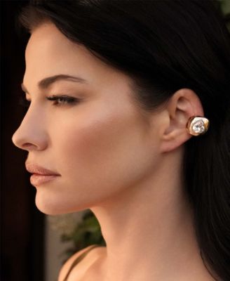 Bold Crystal Ear Cuff Earrings
