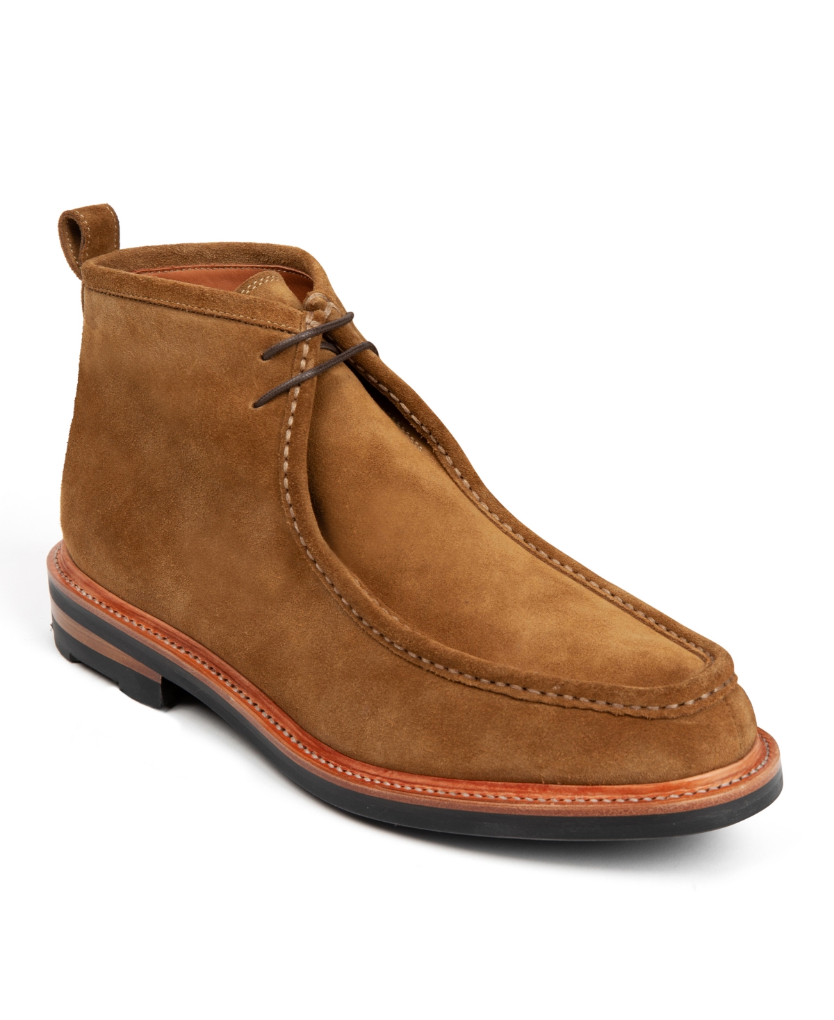 Men's Heritage Moc Chukka Boots - Golden fawn brown suede