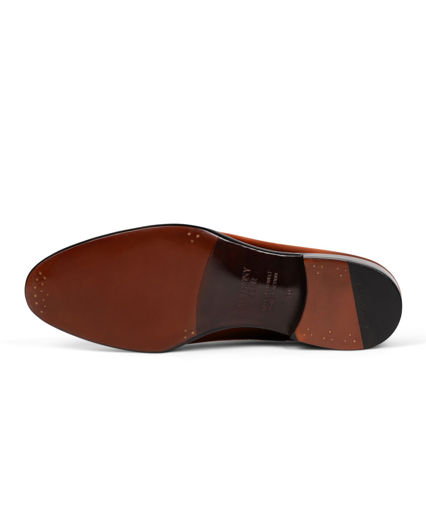 Мужские туфли Anthony Veer Camden Tassel Dress Loafers, цвет: Янтарный коньячный рыжевато-коричневый — фото 5