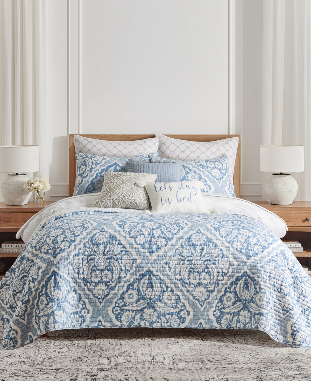 Levtex Becker Reversible 2-pc. Quilt Set, Twin/twin Xl In Blue