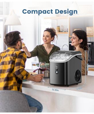 Nugget Ice Maker Countertop with Soft Chewable, Home / Kitchen & Dining