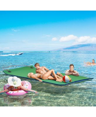 9' x 6' Lily Pad Floating Mat, Floating Water Pad for Lake,