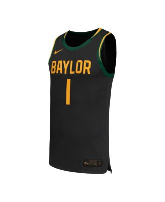 Men's 1 Black Baylor Bears Replica Basketball Jersey