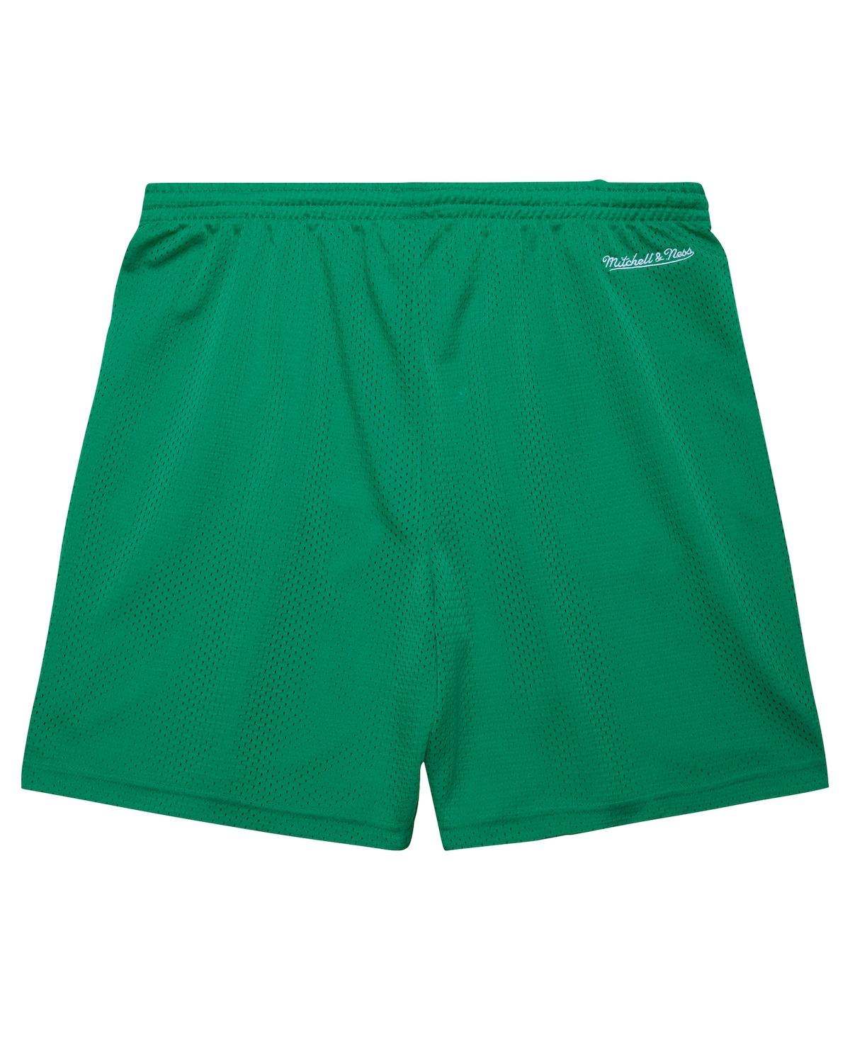 Mitchell & Ness Kelly Green Boston Celtics Hardwood Classics Gameday Mesh Shorts In Kelly Green