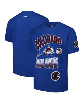 Pro Standard - Men's Blue Colorado Avalanche Turn It Up Dropped Shoulder T-Shirt