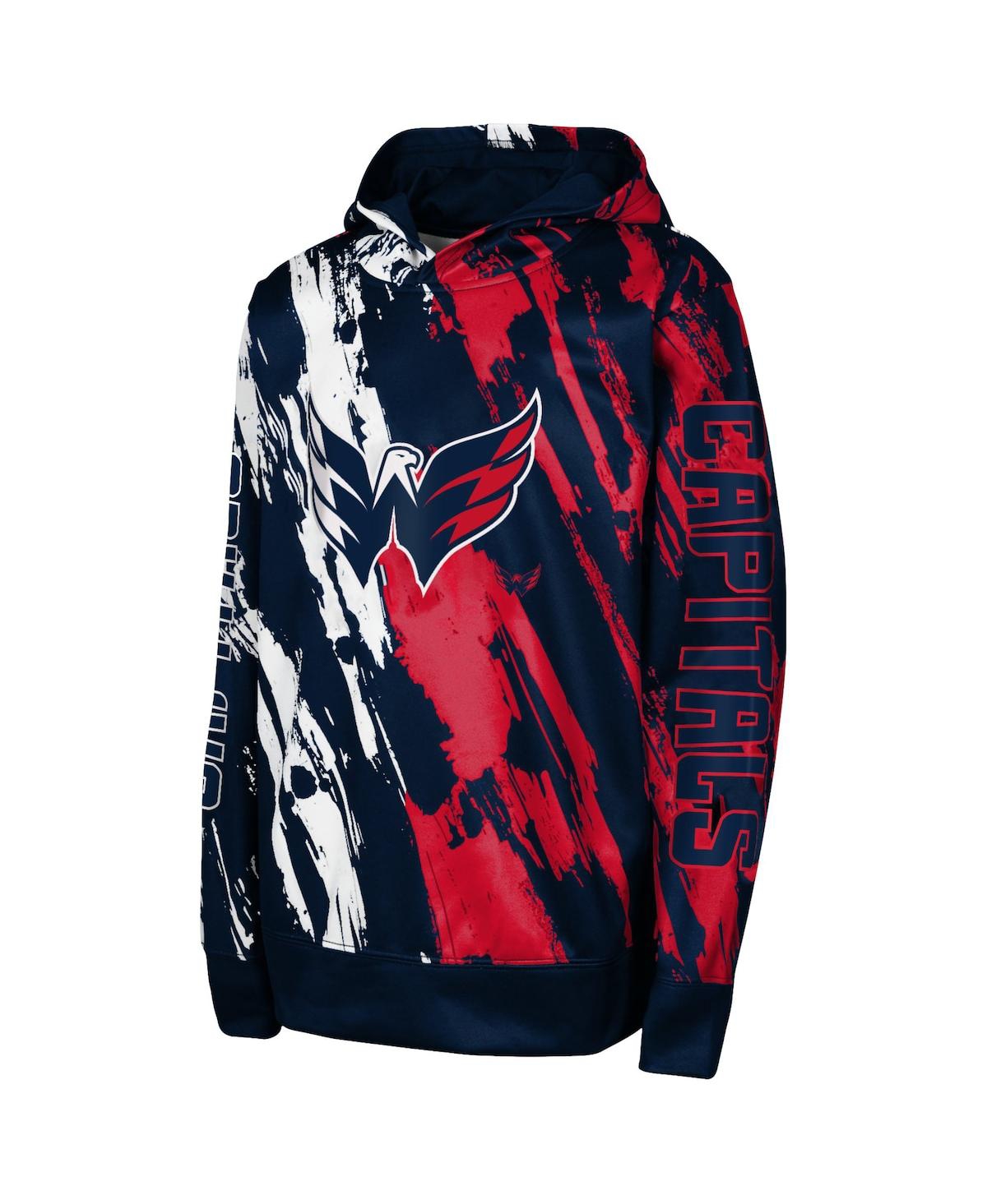 Outerstuff Preschool Red Washington Capitals Master Snipe Pullover Hoodie In Red