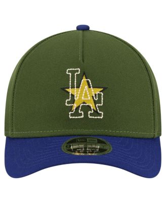 Men's Dark Green Los Angeles Dodgers City Feature 9Forty A-Frame Adjustable Hat