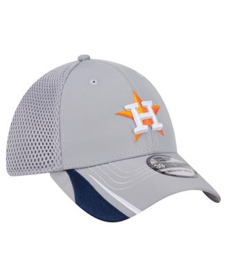 Men's Gray Houston Astros Linear 39Thirty Flex-Fit Hat