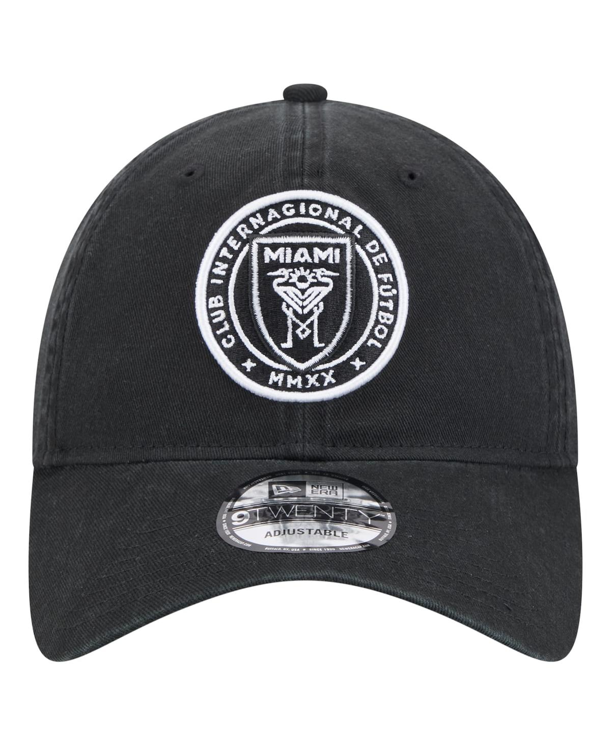 NEW ERA MEN'S BLACK INTER MIAMI CF 2025 KICKOFF 9TWENTY ADJUSTABLE HAT 