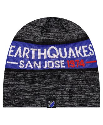 Men's Black San Jose Earthquakes 2025 Kickoff Beanie Hat