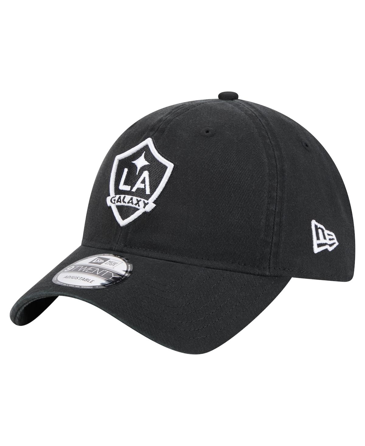 NEW ERA MEN'S BLACK LA GALAXY 2025 KICKOFF 9TWENTY ADJUSTABLE HAT 
