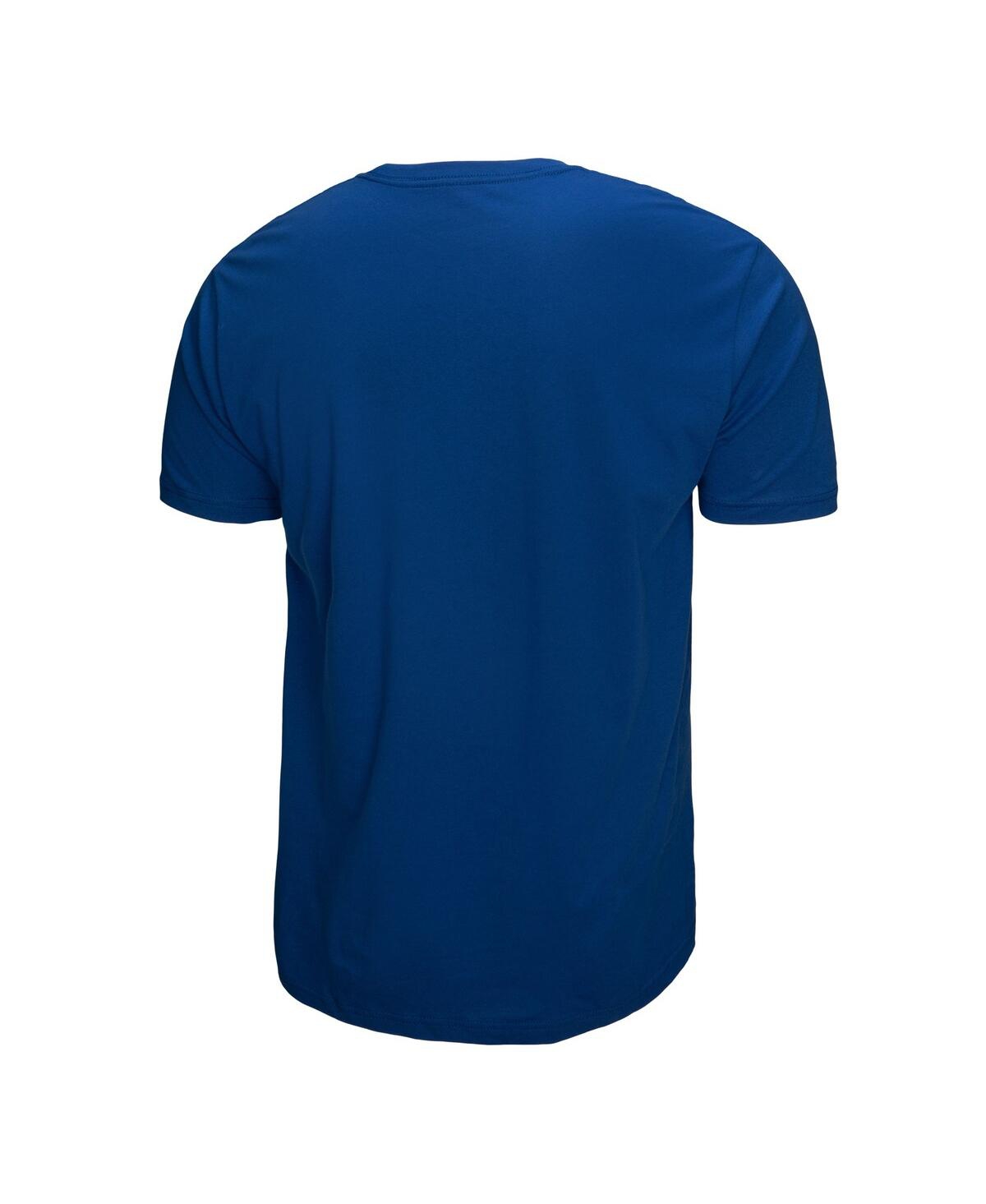 Mitchell & Ness Men's Blue New York Rangers Local Food T-shirt In Blue