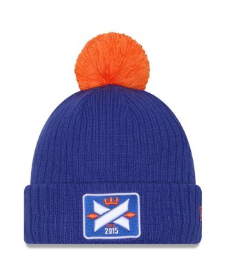 New Era - Men's Royal FC Cincinnati 2025 Jersey Hook Cuffed Knit Hat with Pom